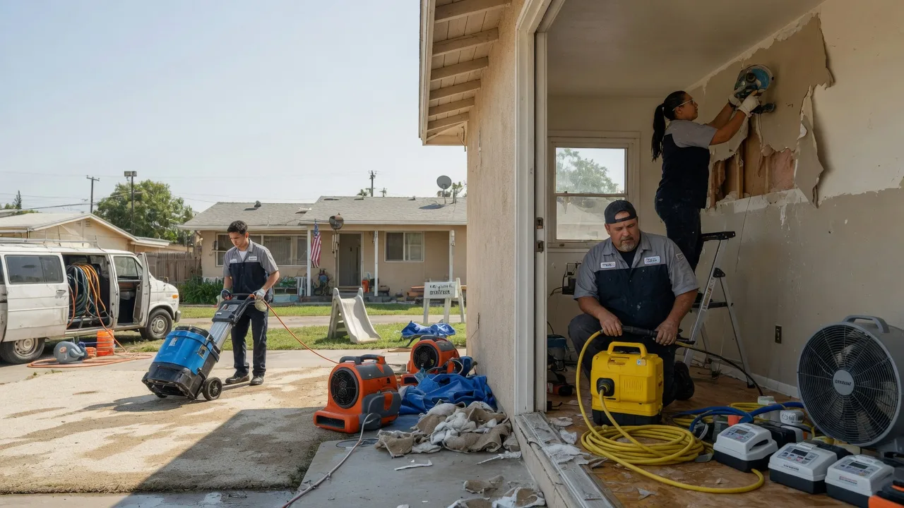 Water Damage Restoration in Earlsboro, OK near me